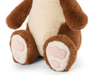 knuffelkonijn Poline 35 cm pluche/polyester bruin