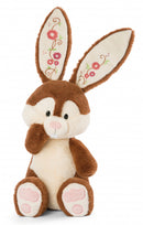 knuffelkonijn Poline 35 cm pluche/polyester bruin