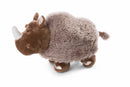 knuffelneushoorn Ellinor junior 23 cm pluche bruin