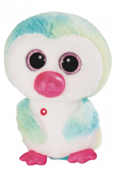 knuffelpinguin Glubschis Yoniko junior 25 cm turquoise