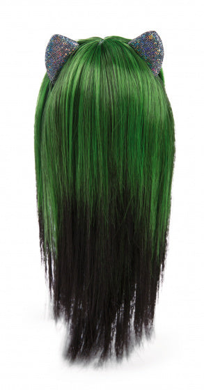 knuffelpop Pixidoos Bami 20 cm pluche zwart/groen