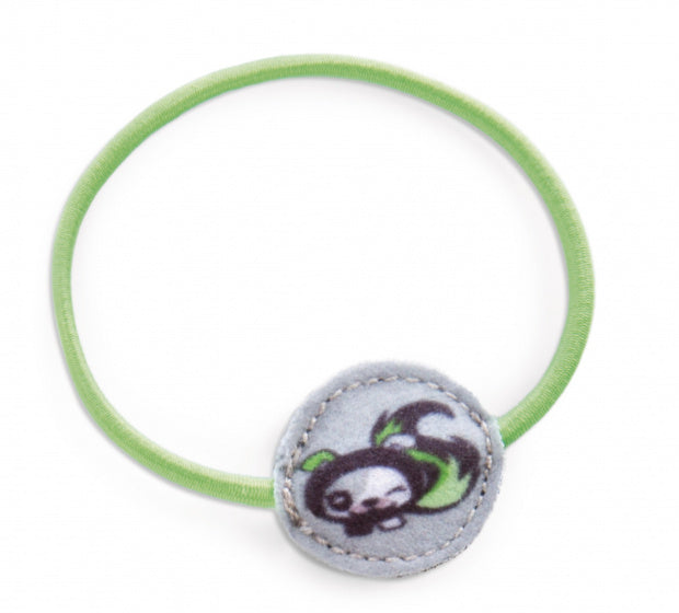 knuffelpop Pixidoos Bami 20 cm pluche zwart/groen
