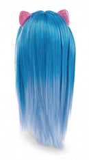 knuffelpop Pixidoos Nali 20 cm pluche zwart/blauw