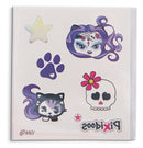 knuffelpop Pixidoos Sunli 20 cm pluche zwart/paars