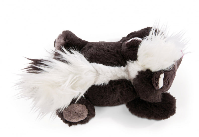 knuffelstinkdier liggend Chiala 20cm pluche/polyester bruin