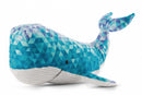 knuffelwalvis Atlantic Friends junior 22 cm pluche blauw