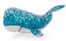 knuffelwalvis Atlantic Friends junior 32 cm pluche blauw