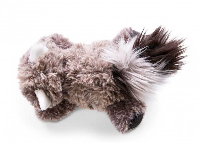knuffelwasbeer liggend Rauly 20 cm pluche/polyester bruin
