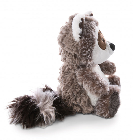 knuffelwasbeer Rauly 25 cm pluche/polyester bruin