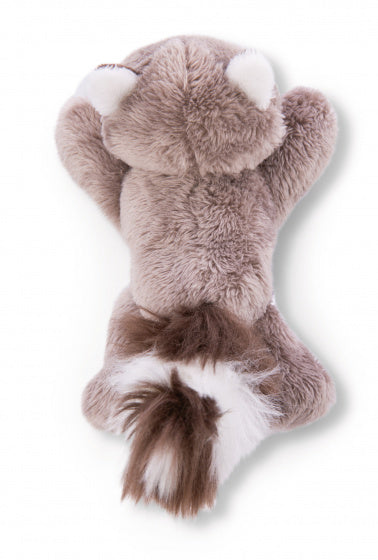 knuffelwasbeer Rauly junior 10 cm pluche/polyester bruin
