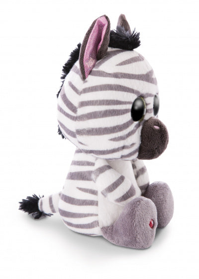 Nici Glubschis Pluchen Knuffel Zebra Mankalita, 25cm