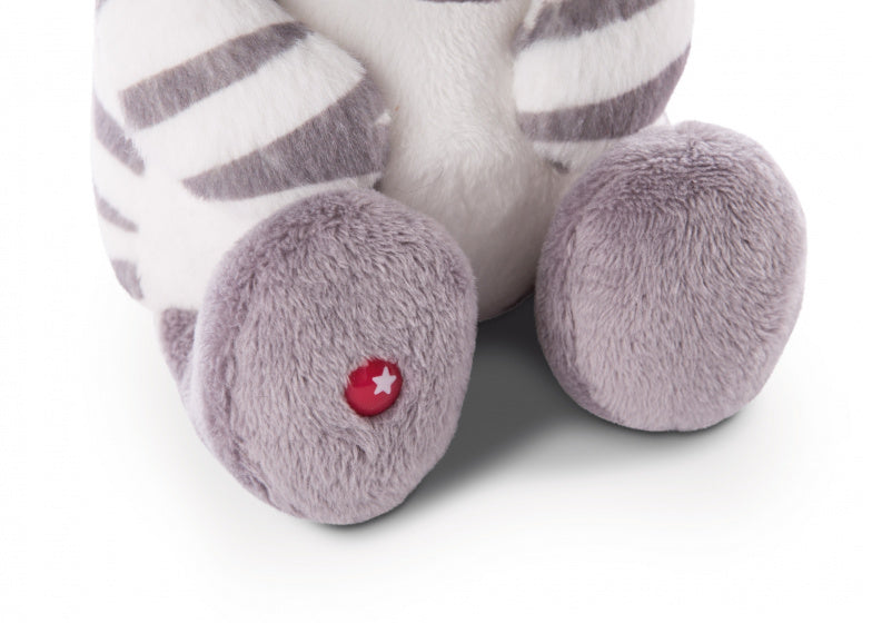 Nici Glubschis Pluchen Knuffel Zebra Mankalita, 25cm