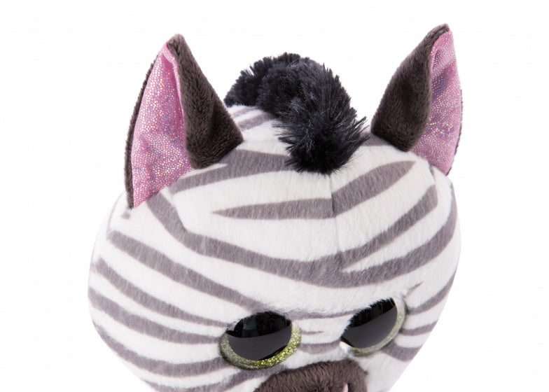 Nici Glubschis Pluchen Knuffel Zebra Mankalita, 25cm
