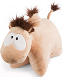 knuffelkussen Kemal junior 40 x 30 cm pluche bruin