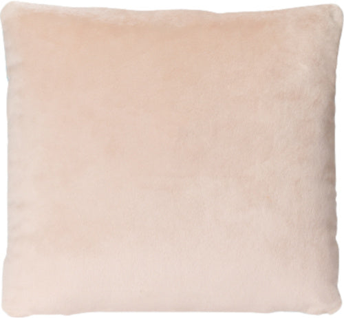 kussen Meerkat junior 30 x 30 pluche/polyester blauw/beige