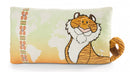 kussen Tiger junior 43 x 25 cm polyester bruin/groen