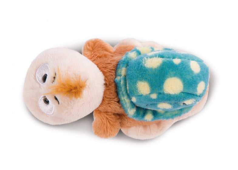 magneet Classic Slak 10,5 cm pluche beige/blauw