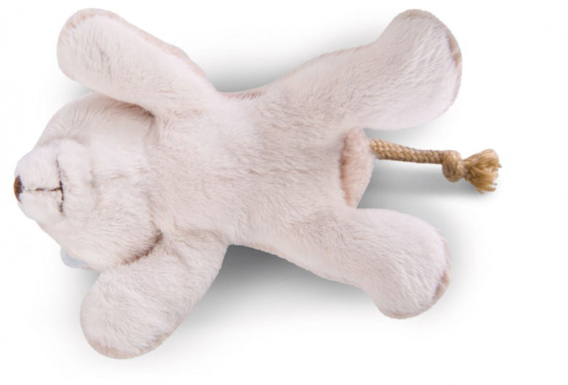 magneet Nordin junior 12 cm pluche beige/wit