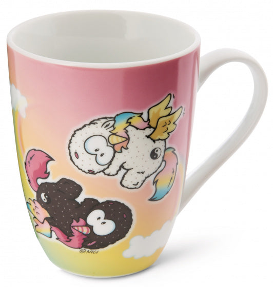 mok Yin & Yang Rainbow junior 310 ml porselein