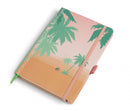 notitieboekje Wild Friends junior A5 papier roze/groen