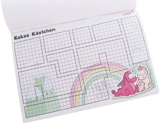 puzzelboekje koekjes Theodor & Friends roze