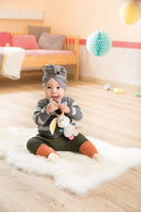 rammelaar Donkey Muli 15 x 8 x 5,5 cm pluche/polyester