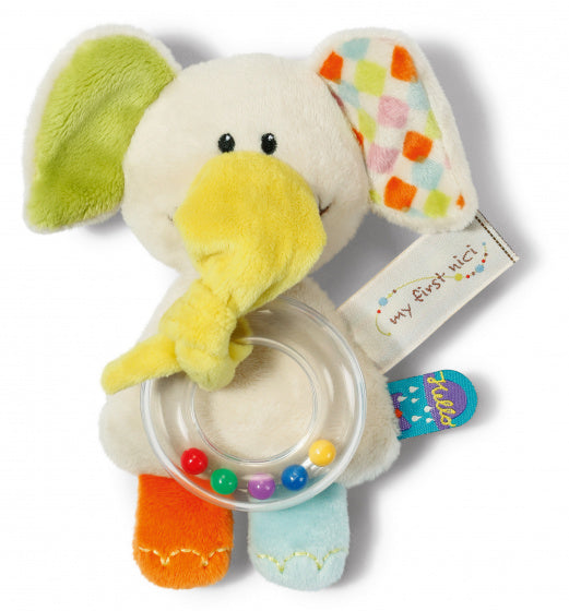 rammelaar Elephant Dundi 15 x 12 x 5,5 cm pluche/polyester