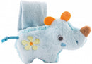 rammelaar Manuffi neushoorn 8,5 cm pluche blauw