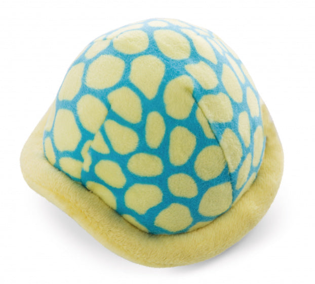 schildpad Helmut pull-back junior 11 cm pluche geel