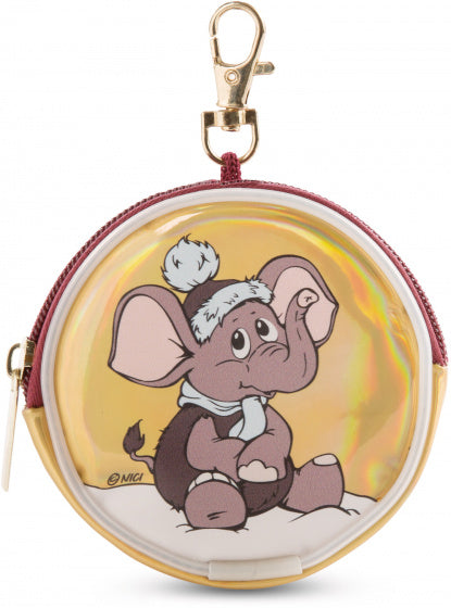 portemonnee Amadou junior polyurethaan beige 9 x 2,5 cm