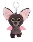 sleutelhanger Glubschis Baako junior pluche 9 cm bruin