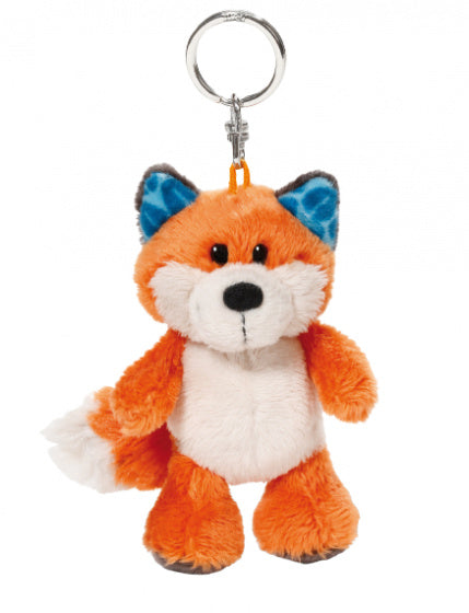 sleutelhanger Fox Finolin junior 10 cm pluche oranje