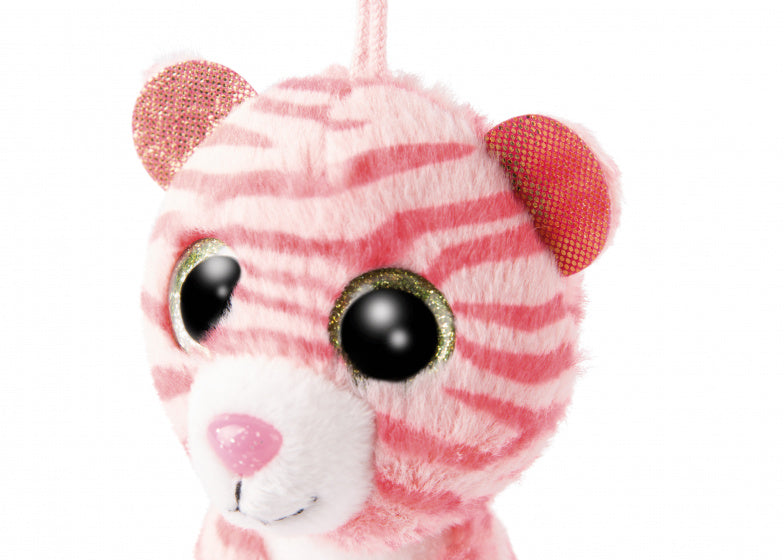 Nici Glubschis Pluchen Sleutelhanger Tijger Fula, 9cm