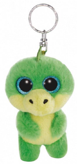 sleutelhanger Glubschis McDamon junior pluche 9 cm groen