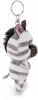 Nici Glubschis Pluchen Sleutelhanger Zebra Mankalita, 9cm