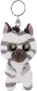 Nici Glubschis Pluchen Sleutelhanger Zebra Mankalita, 9cm