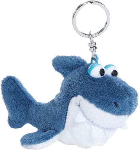 sleutelhanger Shark Hai-Ko junior 10 cm pluche blauw
