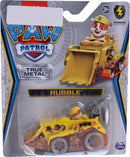 actievoertuig Paw Patrol Power Series Rubble geel