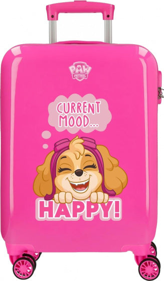 bagagetrolley Paw Patrol Playful 34 liter ABS roze