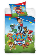 dekbedovertrek Paw Patrol 140 x 200 cm fiber groen