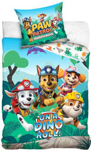 dekbedovertrek Paw Patrol 140 x 200 cm groen/blauw