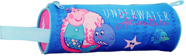 etui Peppa Pig junior 20 x 6,5 cm blauw