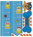 groeimeter muursticker Paw Patrol 120 cm