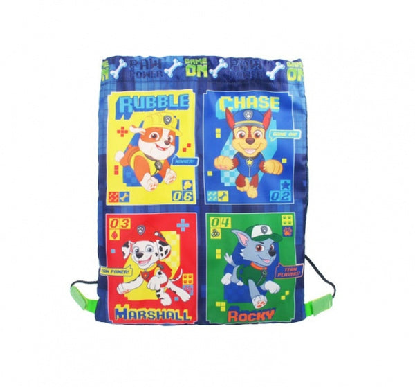 gymtas Paw Patrol junior 5 liter nylon blauw