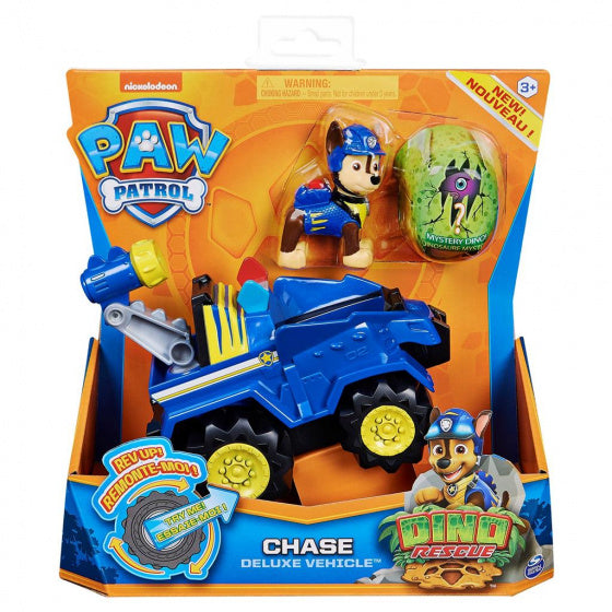 hulpvoertuig Dino Paw Patrol Chase junior 15 cm