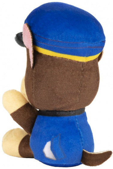 knuffel Paw Patrol Chase junior 15 cm pluche blauw