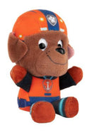 knuffel Paw Patrol Zuma junior 9 cm pluche bruin