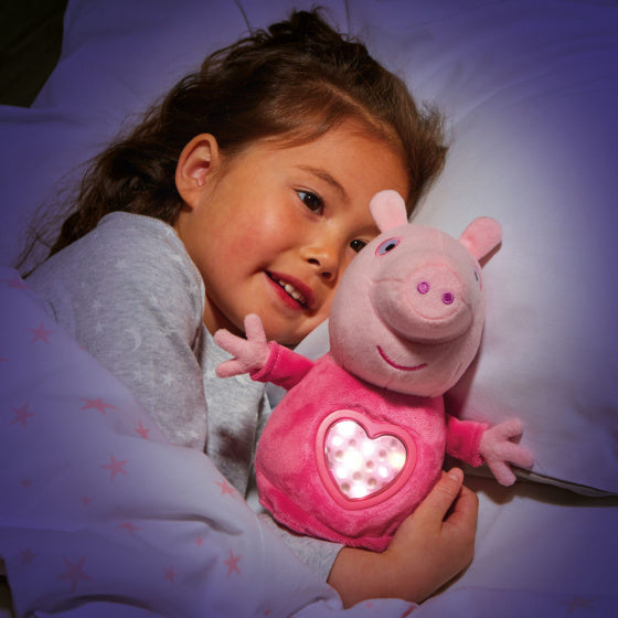 Peppa Pig Sleepover Knuffel met Nachtlicht