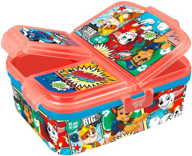 Paw Patrol Lunchbox Rood/Blauw