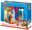 lunchset Paw Patrol aluminium blauw/rood 2-delig